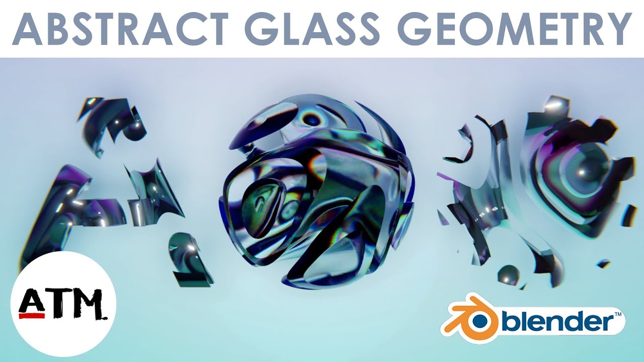 Abstract Glass Geometry - Blender Tutorial