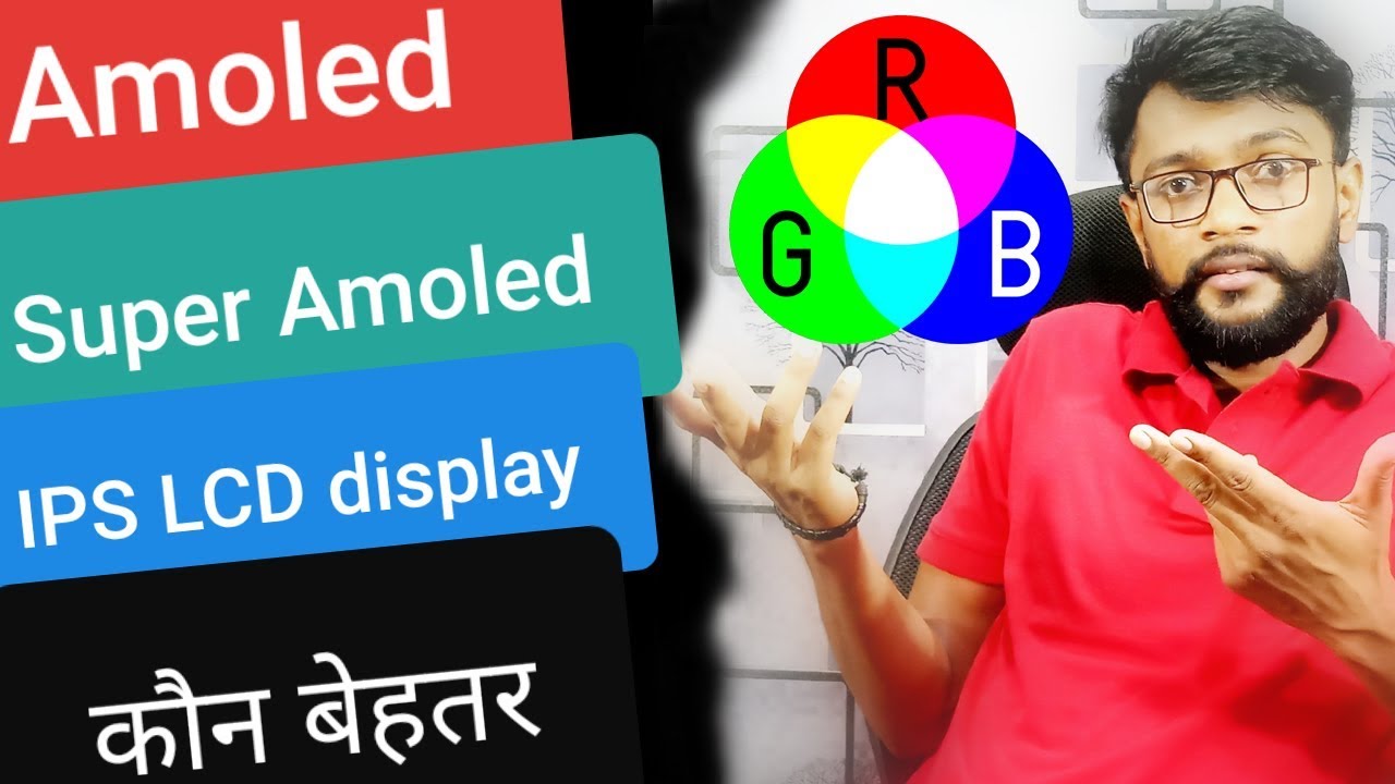 Amoled vs Super Amoled Display vs IPS Display | Which is Better