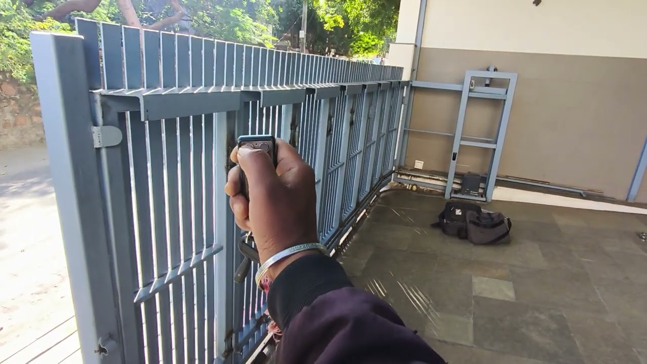 Rotate Sliding Gate System Checked.....Its Working Good #viral #technician #reels #shorts 