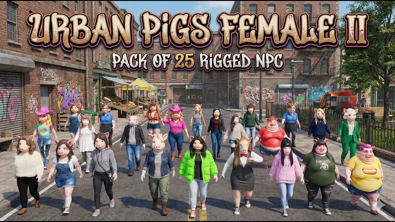 Urban Pigs Female II