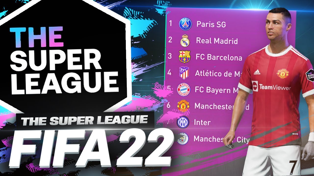 THE EUROPEAN SUPER LEAGUE NOW IN FIFA 22!!!
