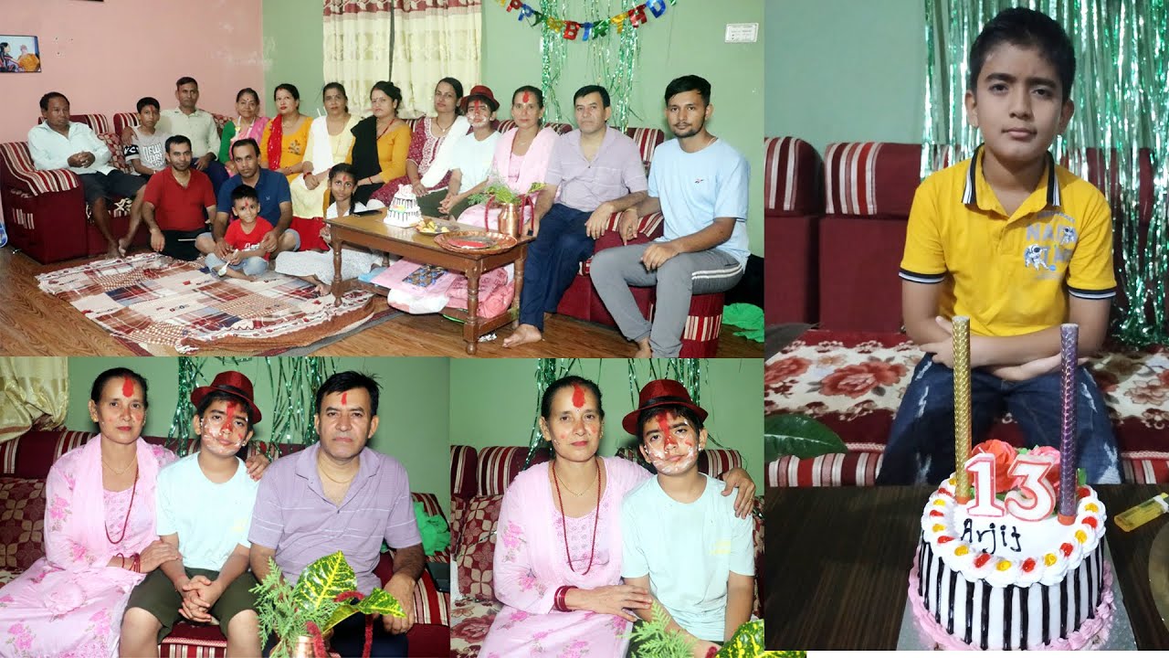 Birthday celebration 2080/ 06/ 10 Arjit  & Devi lamsal @ lamsal digital