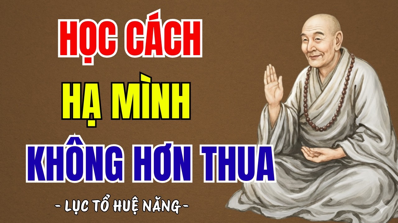 LỤC TỔ HUỆ NĂNG : Không hơn thua - sống hạ mình, phúc lớn tự nhiên đến, nghe đi rất thấm thía