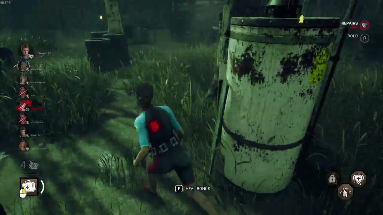 Dead by Daylight gameplay - Escaping in Eleven's new 