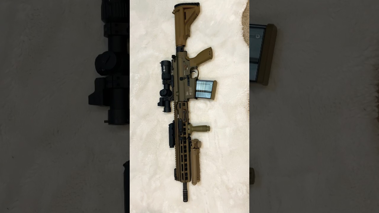 This is the greatest DMR Build possible #airsoft #airsoftgun #fpsgames #airsoftrifle #airsoftnation