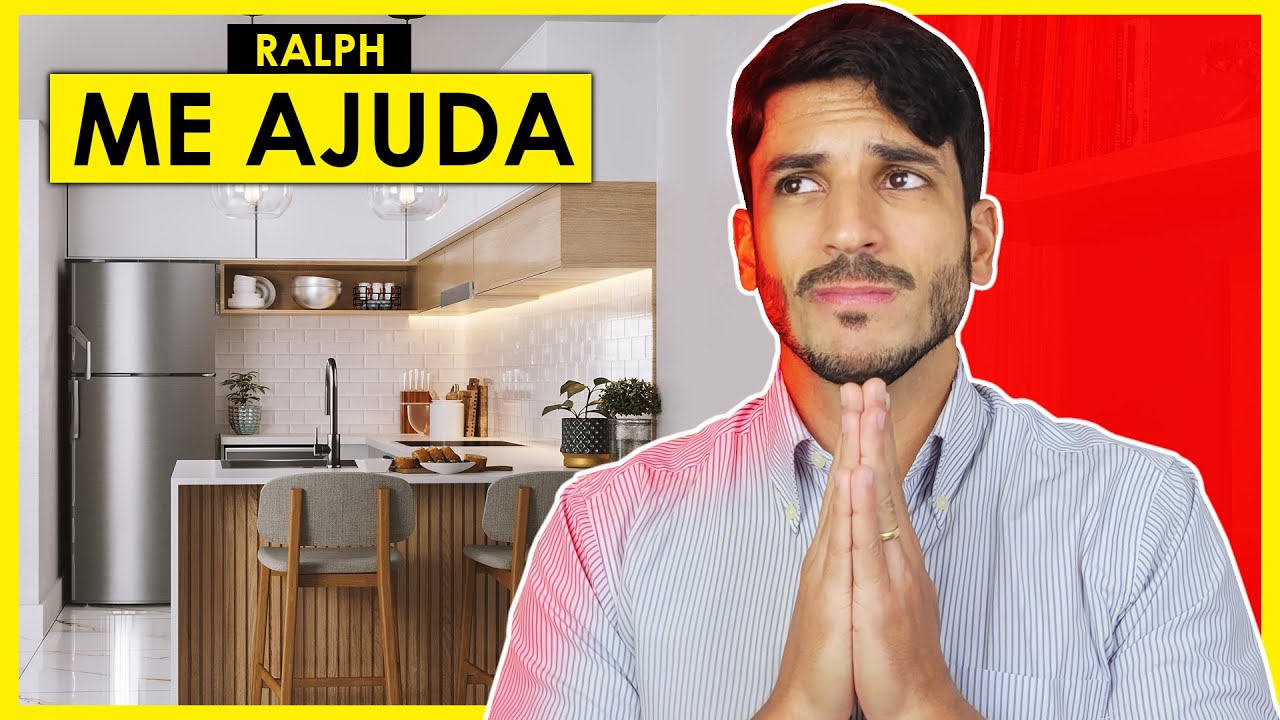 RALPH ME AJUDA - COZINHA PEQUENA, SALA CHIQUE E FACHADA DE CASAS