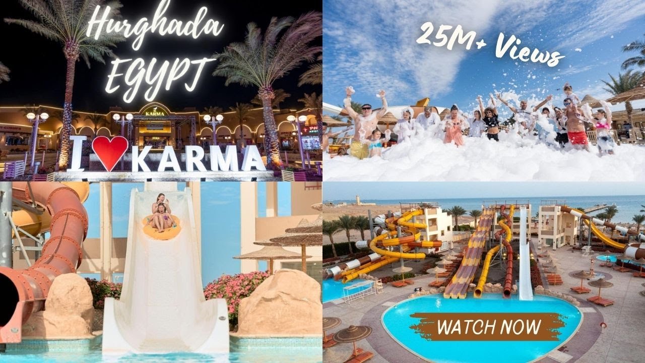 El Karma Beach Resort & Aqua Park Hurghada | Full Tour, Reviews, Highlights 2024 (Formerly Nubia)