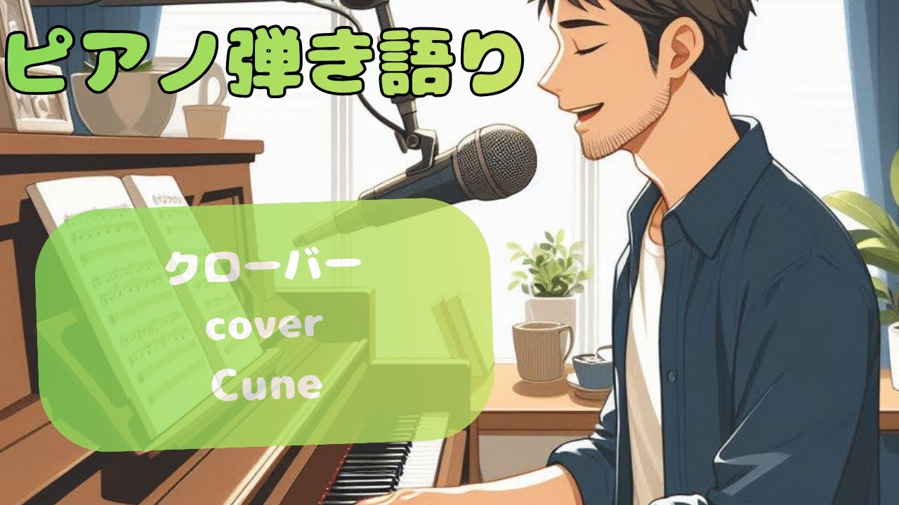 【ピアノ弾き語り】クローバー/Cune