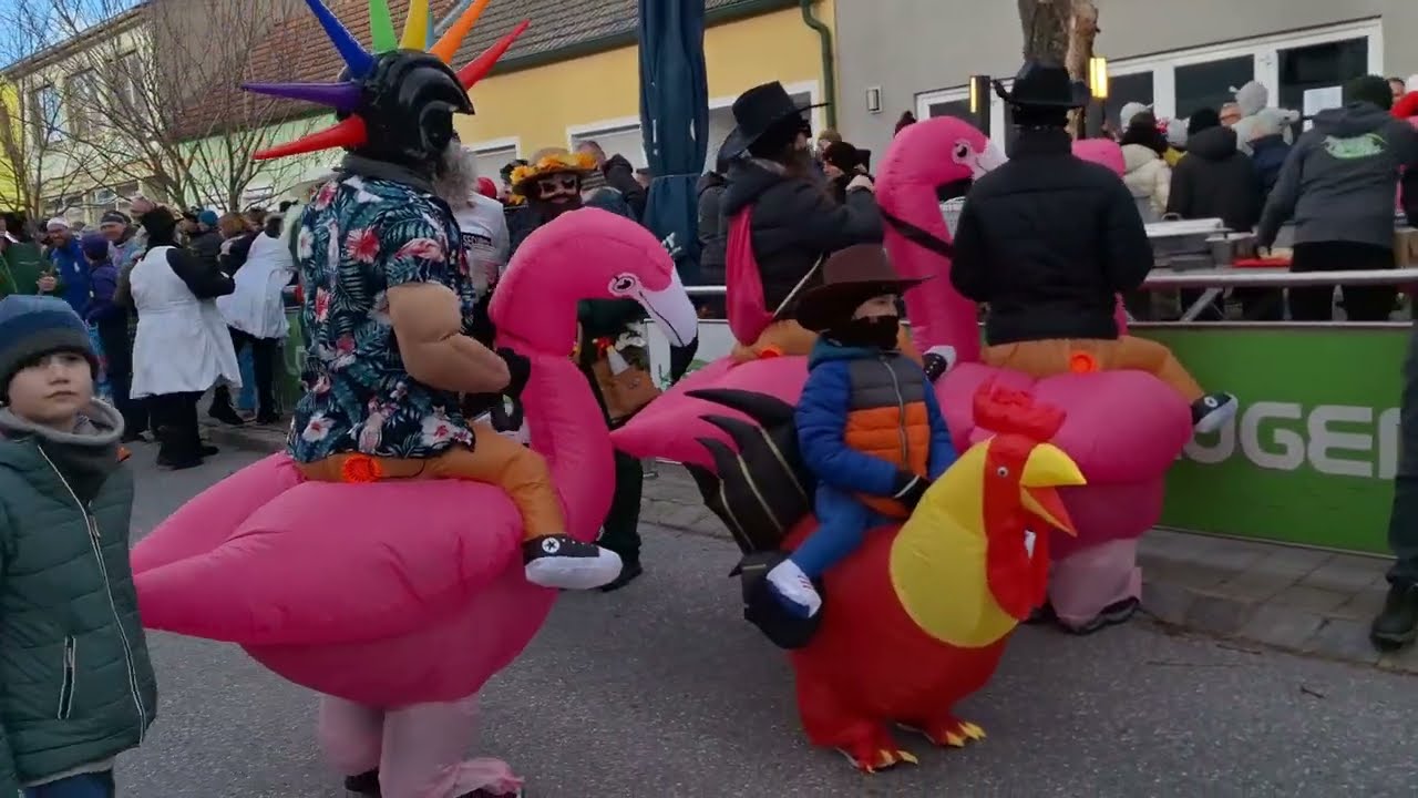Faschingsumzug in Podersdorf am See vom Samstag, 27.1 2024