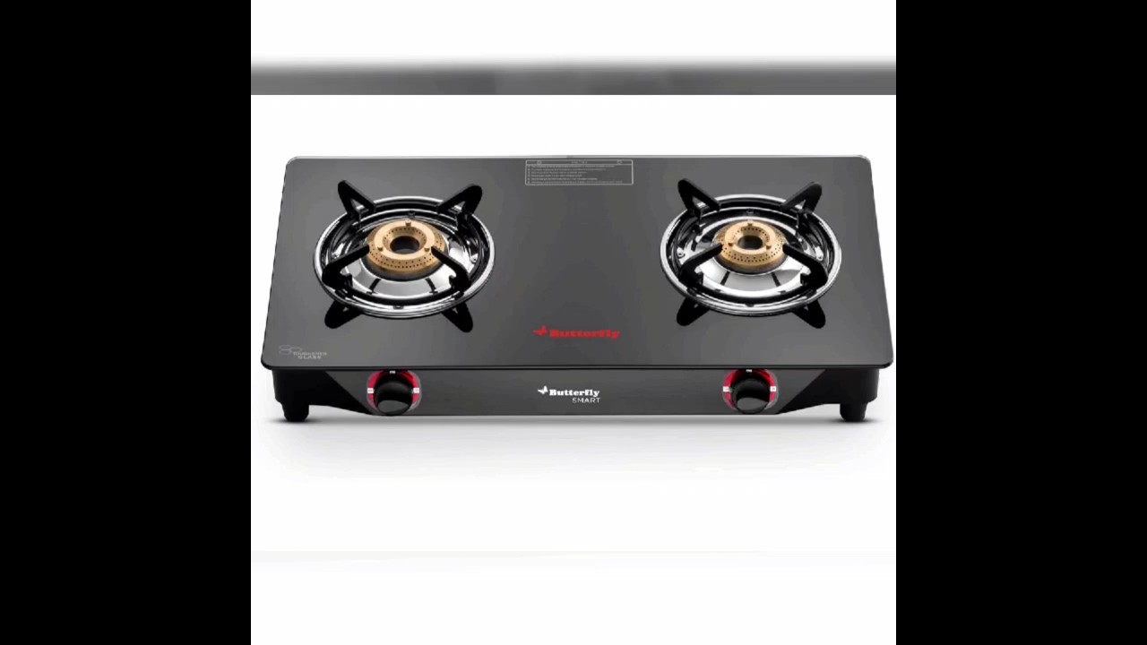 Butterfly Smart 2 Burner Glass Top Gas Stove | Manual Ignition at Rs.2,399#gasstove#butterfly#stove
