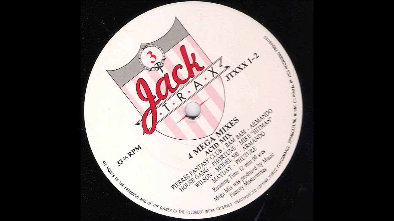 JACK TRAX Old Skool Acid House (1989)