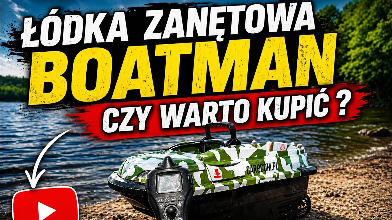 Łódka zanętowa Boatman Vulcan czy warto kupić ❓plusy i minusy ‼️
