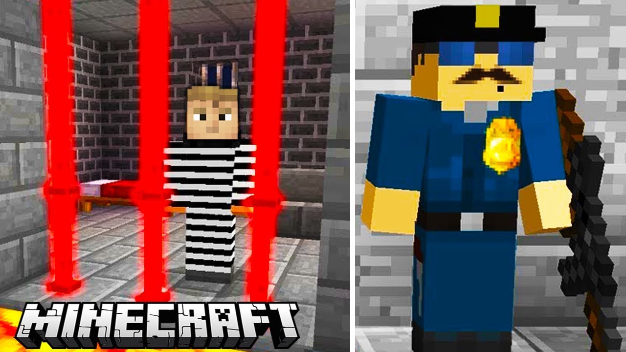 ONTSNAPPEN uit HALLOWEEN GEVANGENIS - Minecraft Gevangenis Ontsnapping