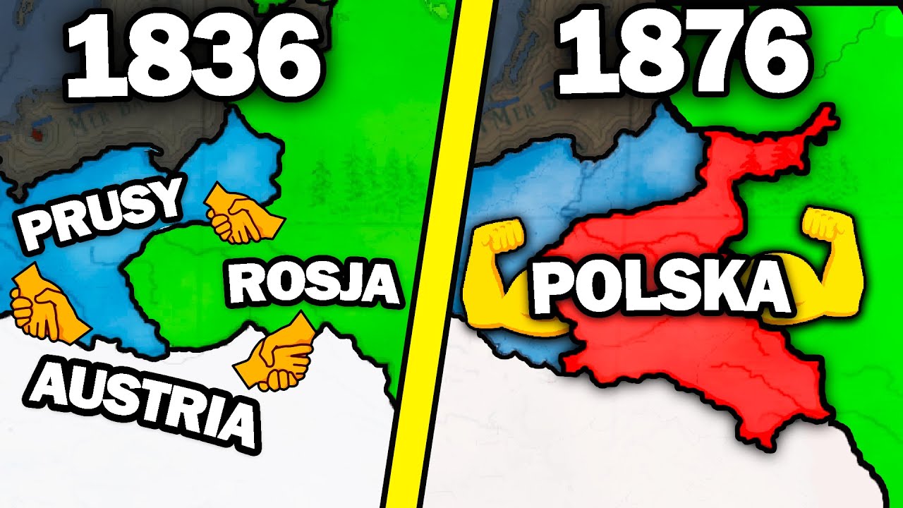 Co gdyby POLSKA istniała W XIX wieku? - | VICTORIA 3