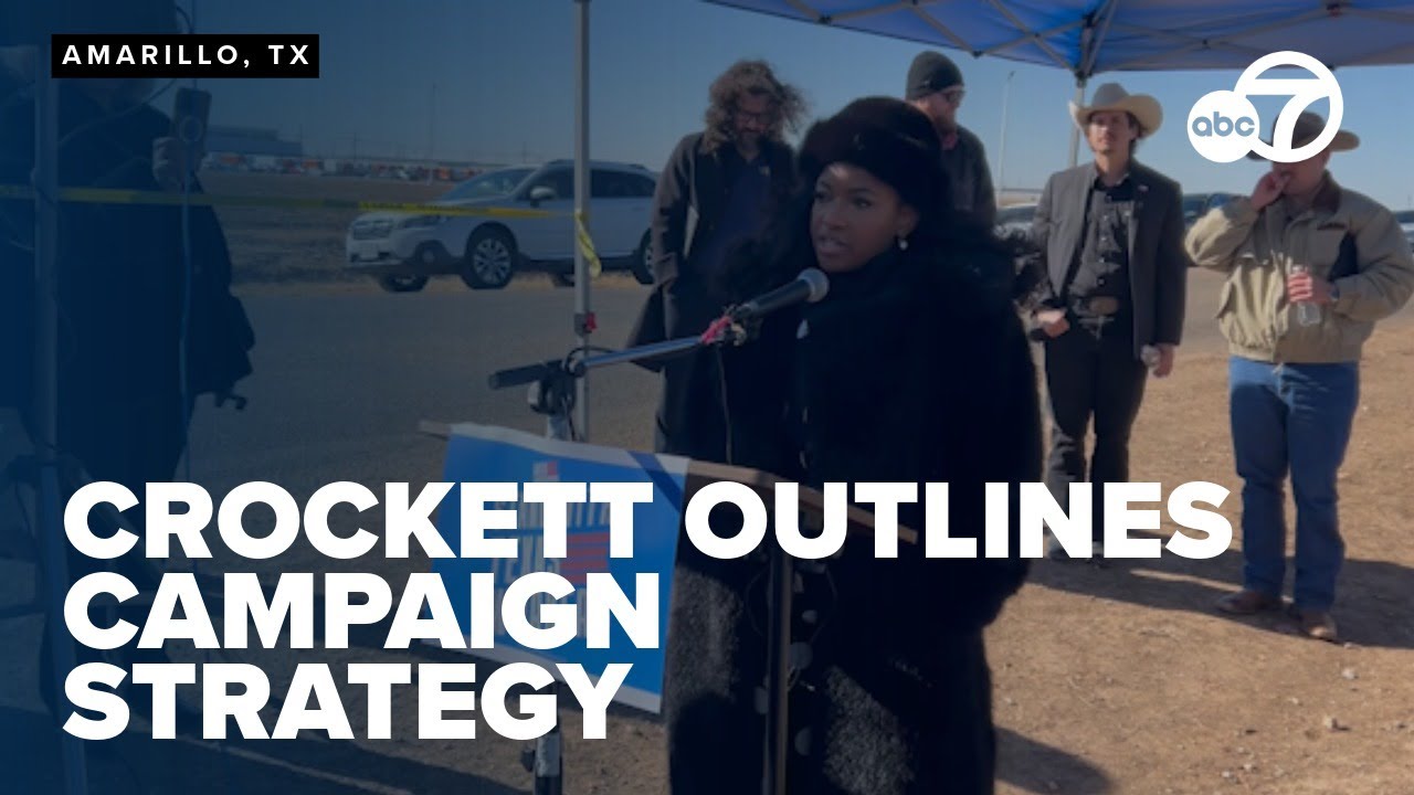 Texas Senate candidate Jasmine Crockett outlines campaign strategy, gun policy stance