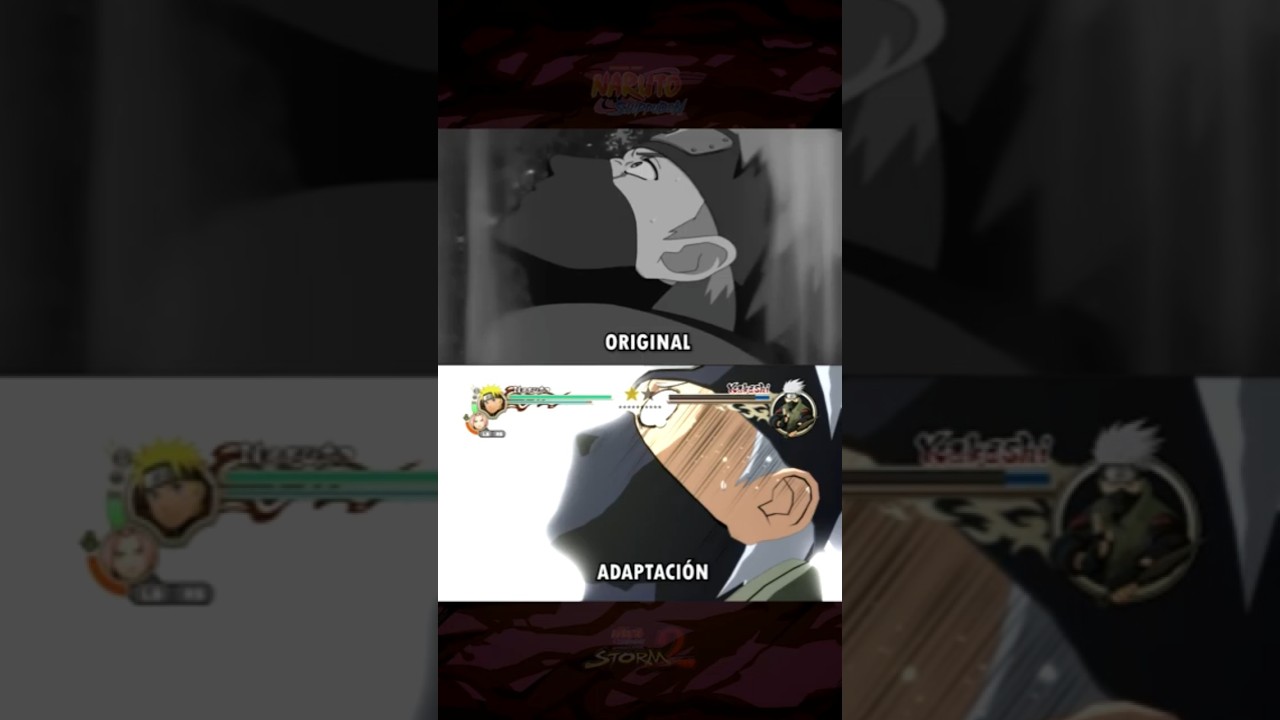 🥵 Naruto Mil años de MUERTE - Anime 🆚 Storm 2 | #juanotaku #naruto #shorts