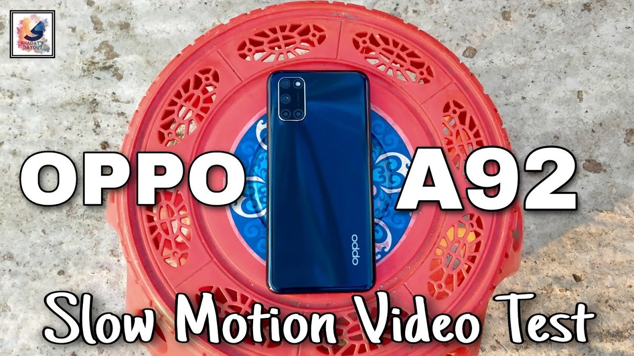 Замедленная съемка видео со скоростью 120 кадров в секунду на Oppo A92 | Как записать замедленное видео на Oppo A92