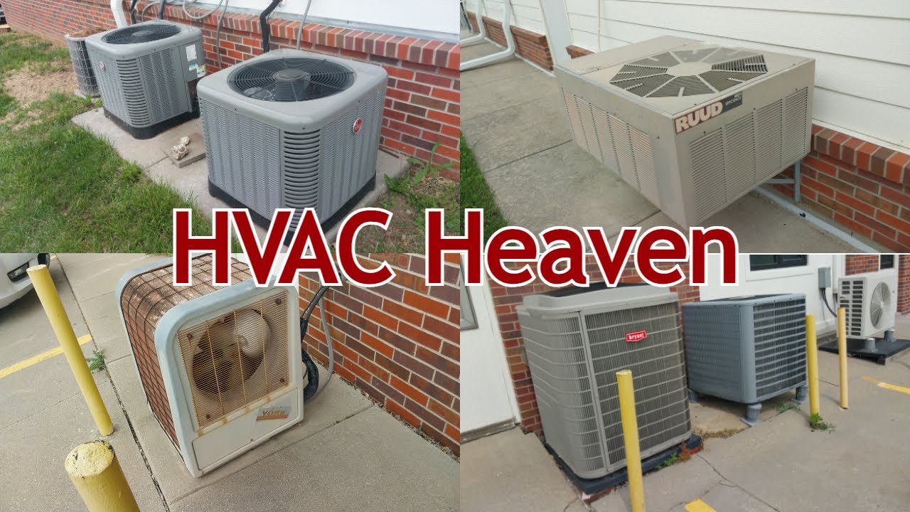 HVAC HEAVEN - Tons of Air Conditioners at a Huge Office Complex