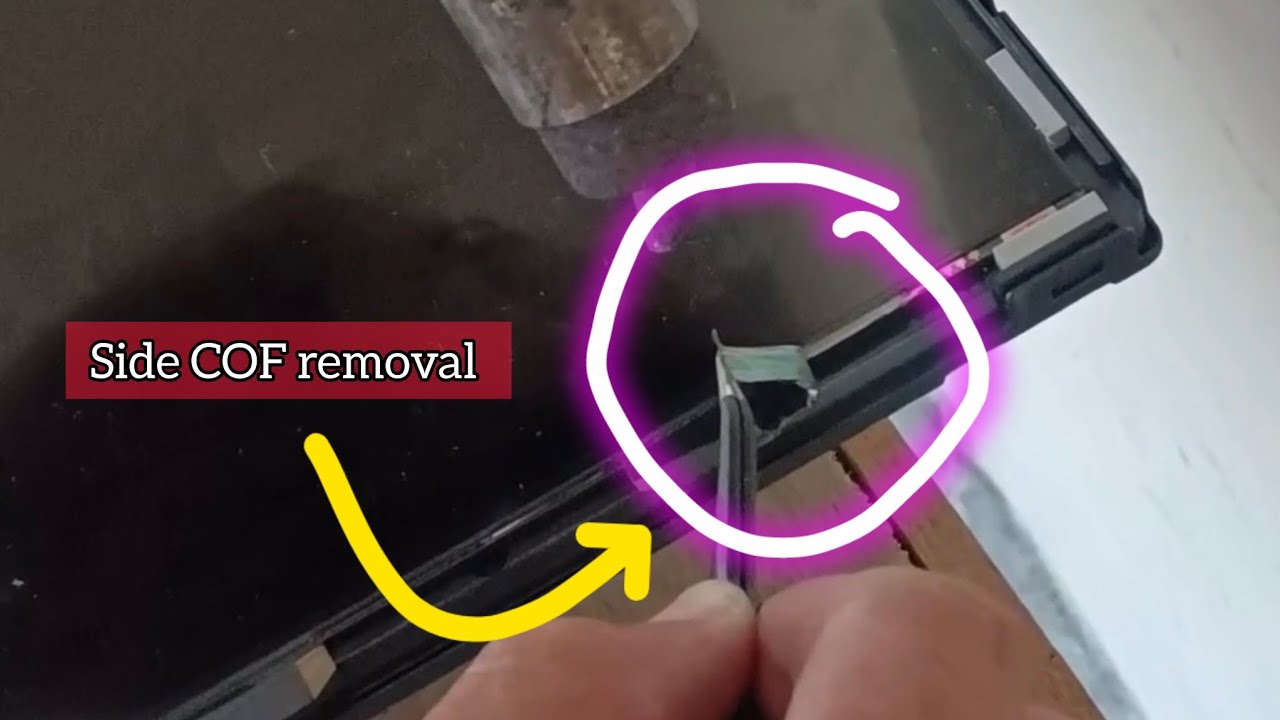 Changhong 55 LEDTV Panel modification 