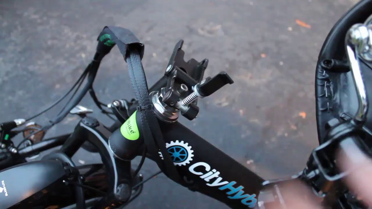 Folding and Unfolding GreenBike E-Bike