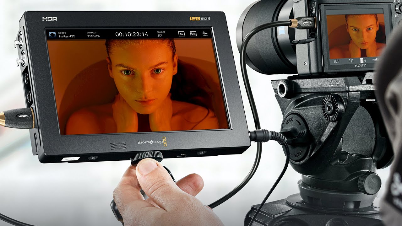 Blackmagic Video Assist 5 12g HDR накамерный монитор - видеорекордер. Дорогой значит лучший?