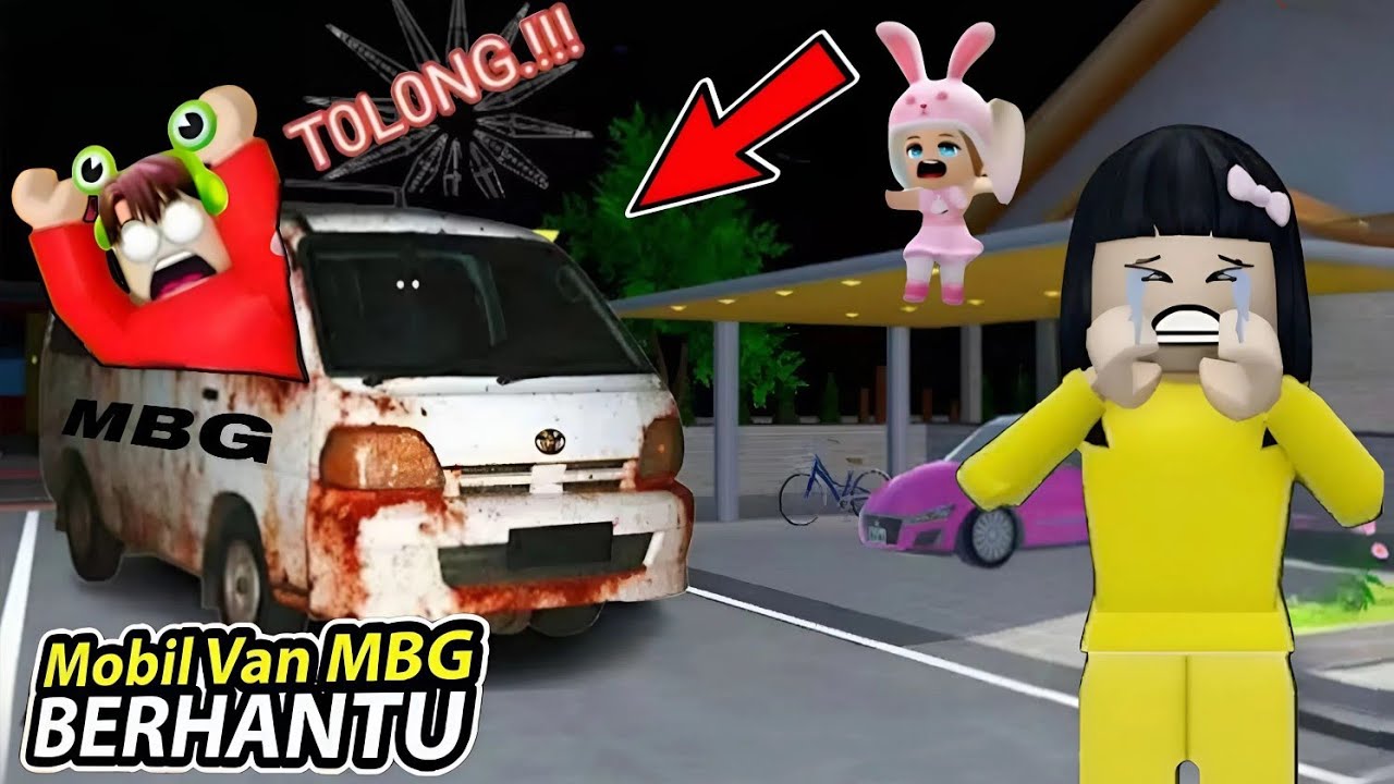 ASTAGA!! Mio Dan Baby Bells90 Panik Lihat Penampakan YUTA DICULIK MOBIL VAN MBG BERHANTU 😱 | ROBLOX