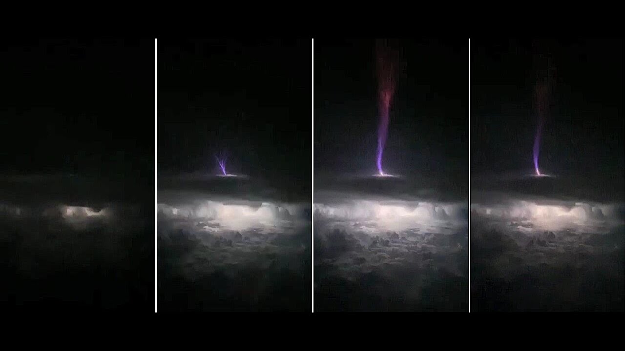 New information on 'gigantic jet' lightning bursts that reach toward space