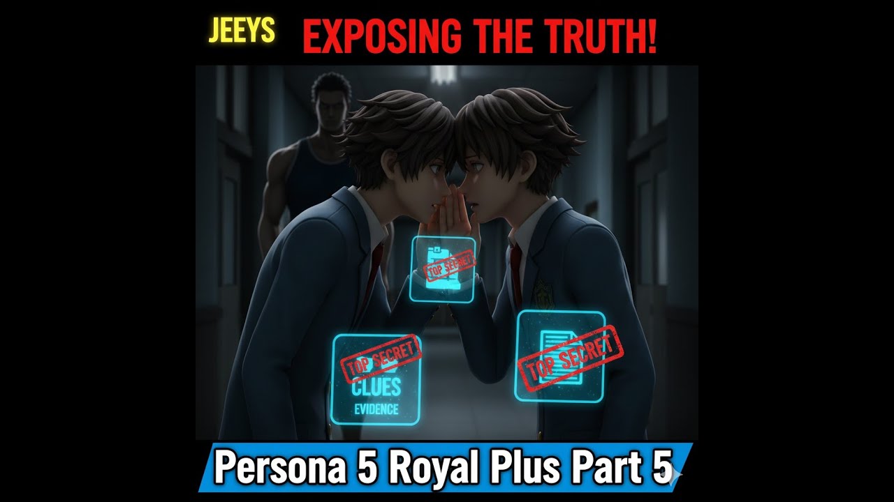 RYUJI IS LOST?! 🤔 Finding Our Next Move in Shujin Persona 5 Royal+ 5 #videogame #ohhaiyo #jeeys