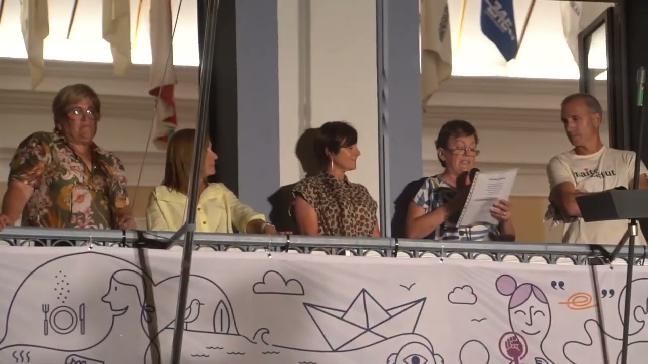 2025eko Salbatore Jaietako bandera igoera