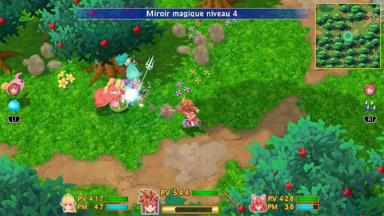 un  nouveaux jeux  RPG     secret of mana  Amélioration  pour battre  le boss de fin