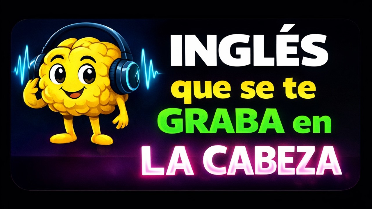 Inglés que se TE GRABADA en Tu CEREBRO🧠 El método más rápido para hablar inglés