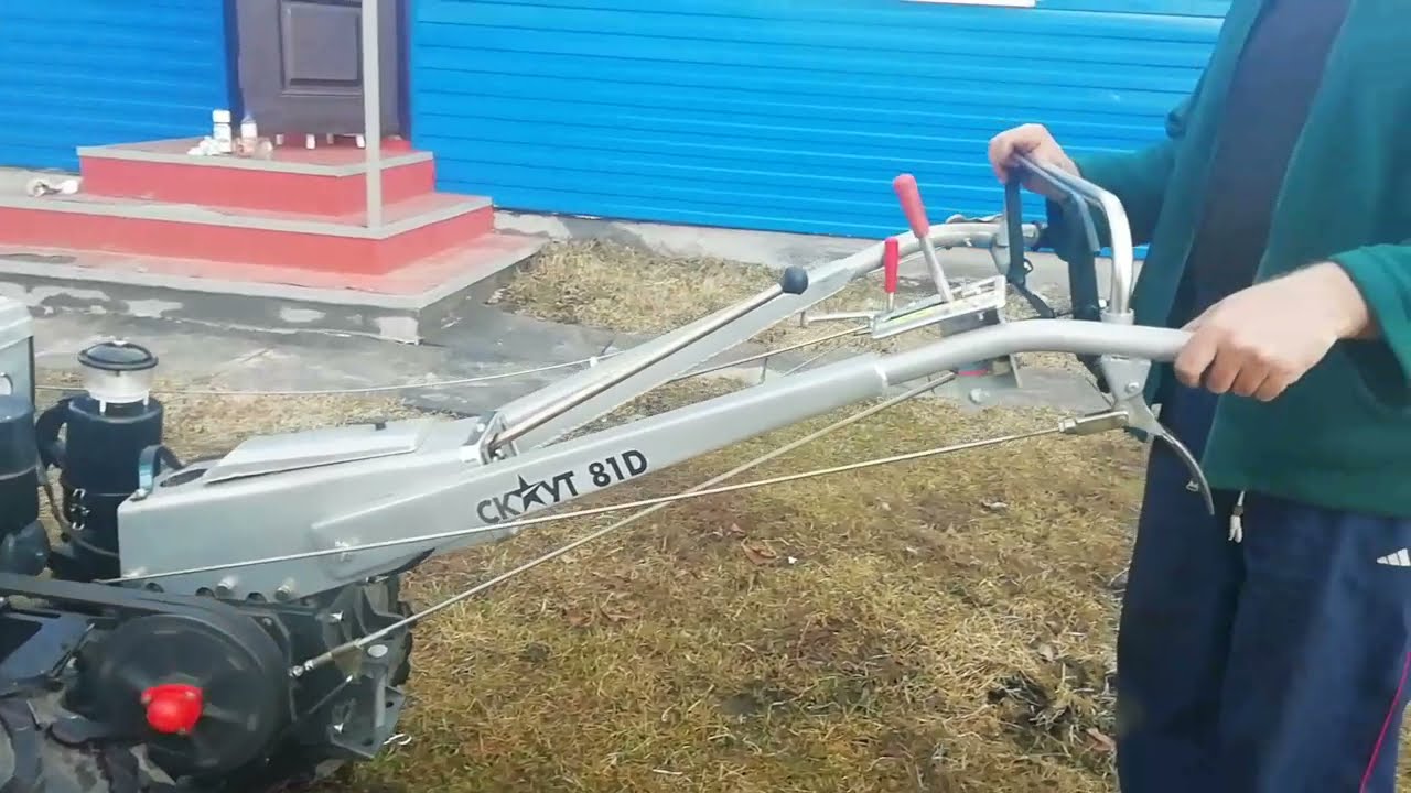 Сделал ТО своих мотоблоков, и рамку сцепления на мотоблок garden scout 81d.