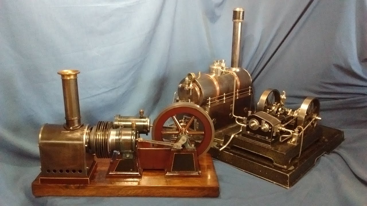 Carette 687/4R  Hot Air Engine Horizontal Stirling Type Engine Model ca1905  AfP  (pictures)