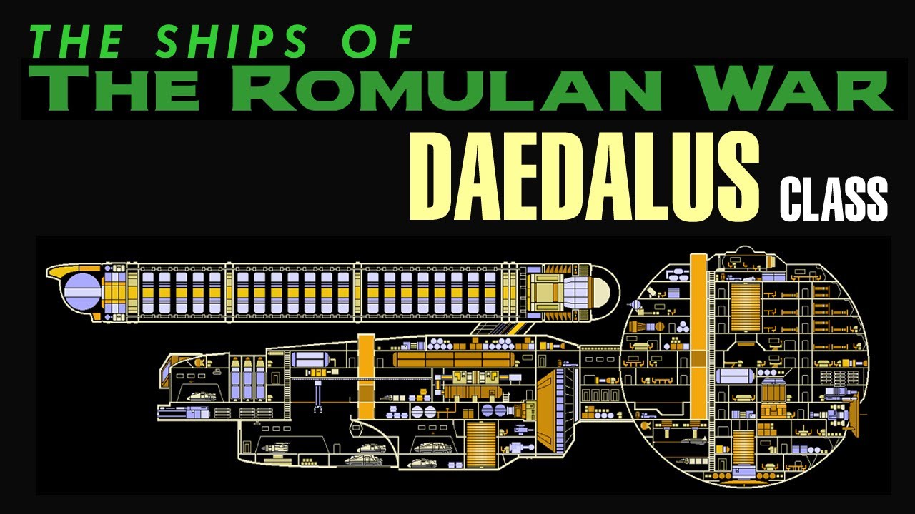 THE ROMULAN WAR: Daedalus-class cruiser