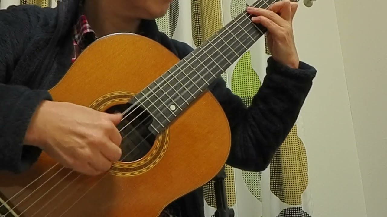 J.ペルナンブコ「ショーロ(鐘の響き)」/Pernambuco, J.- Chôro (Sons de carrilhões)/Guitar by Y.Imai (Y.J.-1 1988 635mm)