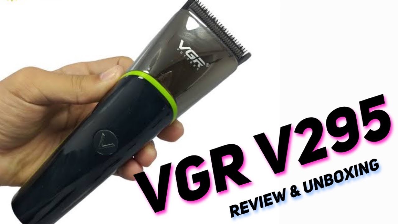 VGR V295 Review & Unboxing | Mesma lamina da Wahl Beretto