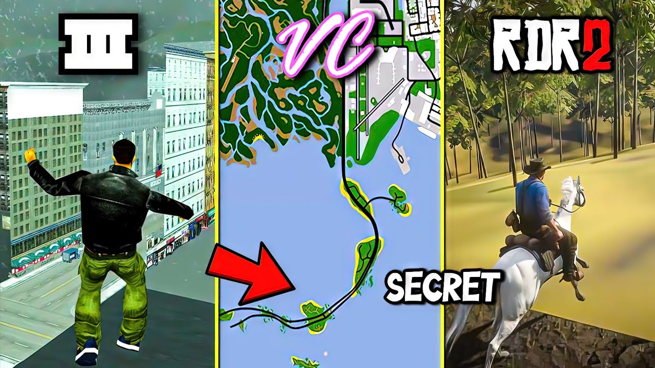 Visiting Removed/Unused Maps in GTA & RDR Games