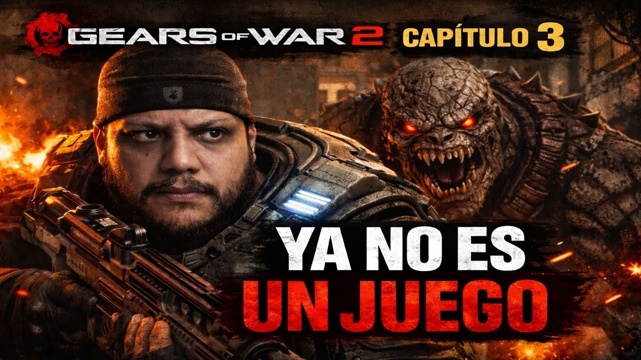 Así termina Gears of war 2 💀 I Final épico