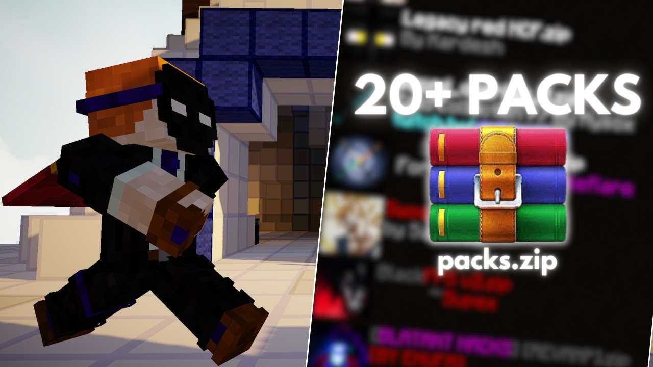 The best FPS boost bedwars pack folder | FPS boost texture packs for 1.8