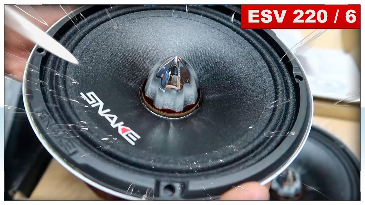 Snake ESV 220 6 Polegadas MidRange de Alta Performance - Review e Teste