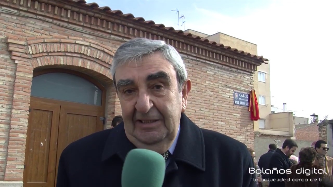 INAUGURACIÓN CALLE DANIEL ALMANSA EN BOLAÑOS