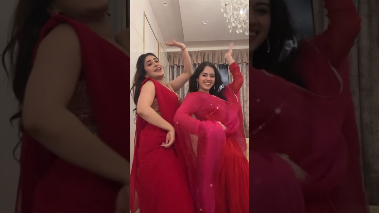 Thumak Thumak ft #jannatzubair #shivangijoshi #shorts #bollywood #dance #thumakthumak