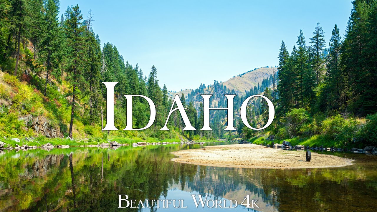 Idaho 4K - Amazing Aerial Film - Relaxing Piano Music - Natural Landscape