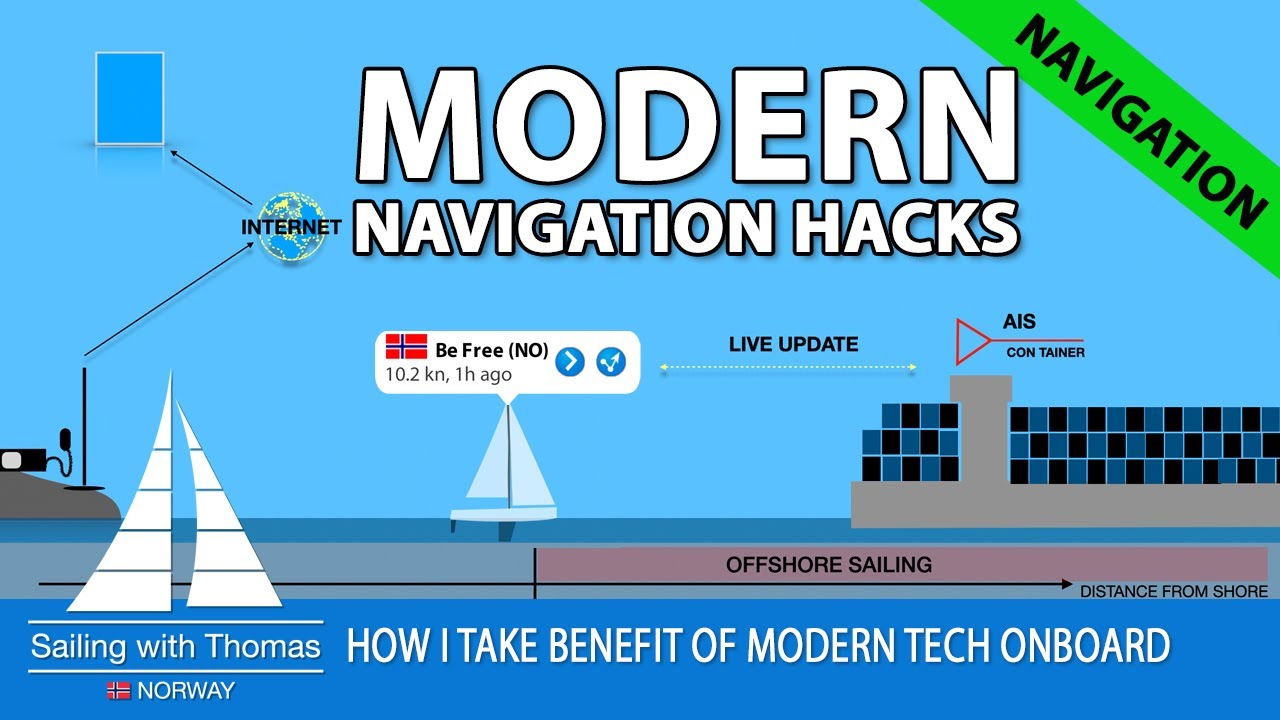 SAILING AND USING MODERN NAVIGATION HACKS - SwT 160 - how I use old tools in a new way