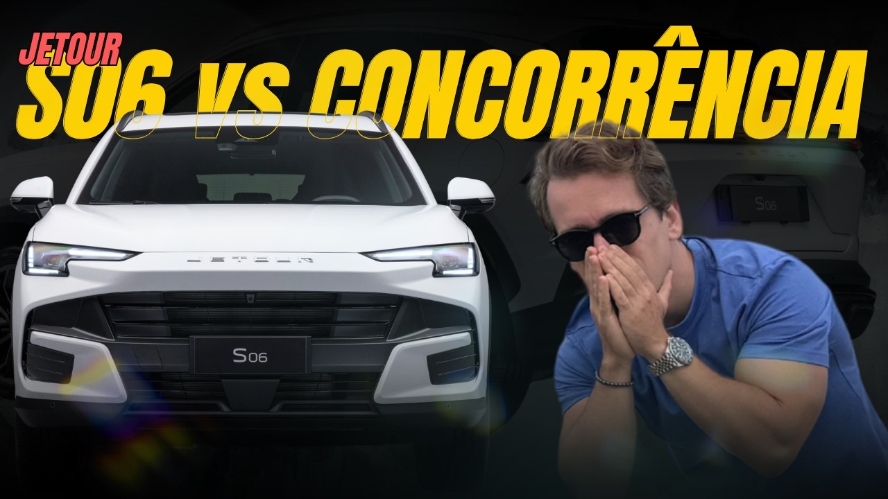 JETOUR S06 vs TIGOG 7 PHEV - SONG PLUS - TIGGO 8 Entre Outros. Confira!