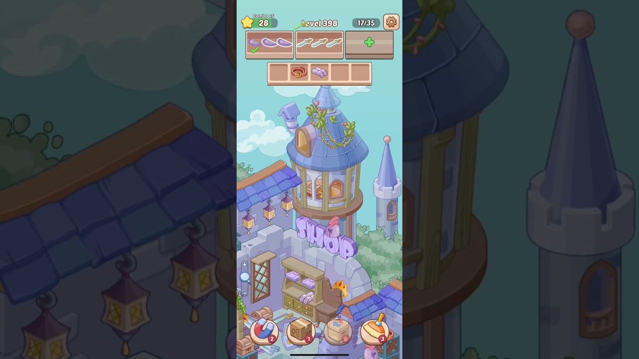 Packingdom &ndash; Level 398 Walkthrough 📦✨ (Match 3 Puzzle Game)