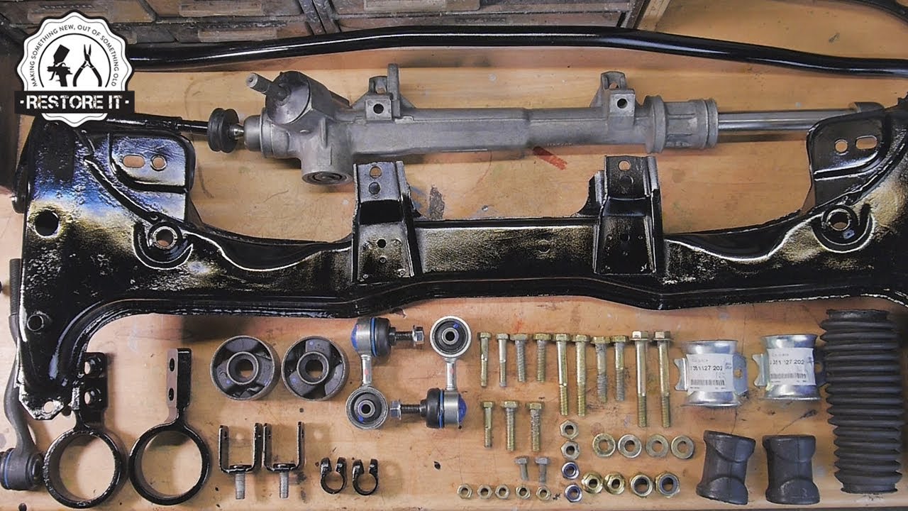 BMW E30 Front Subframe & Steering Rack Restoration | BMW E30 325i Sport Restoration S1 E2