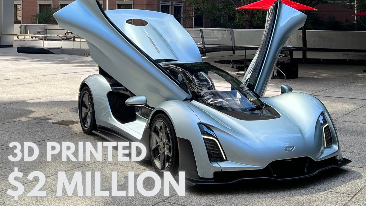 The World’s First 3D Printed Hypercar: the 250+ mph Czinger 21C V Max!