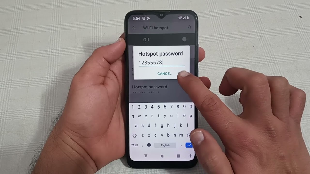 how to change hotspot password in Lava blaze, Lava blaze hotspot password setting