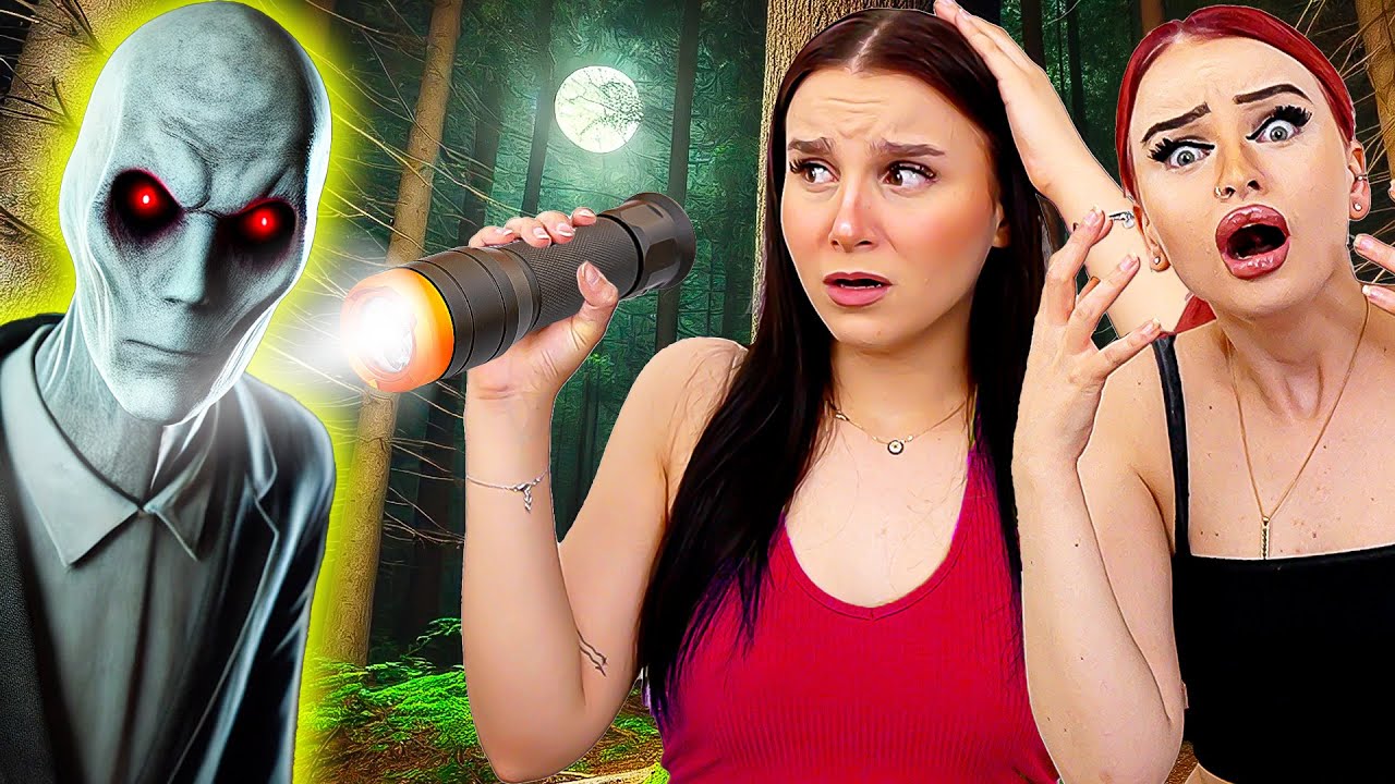 3 UHR NACHTS : Slenderman im Wald ! 😰🌳 (Verbotene Rituale) - Celina